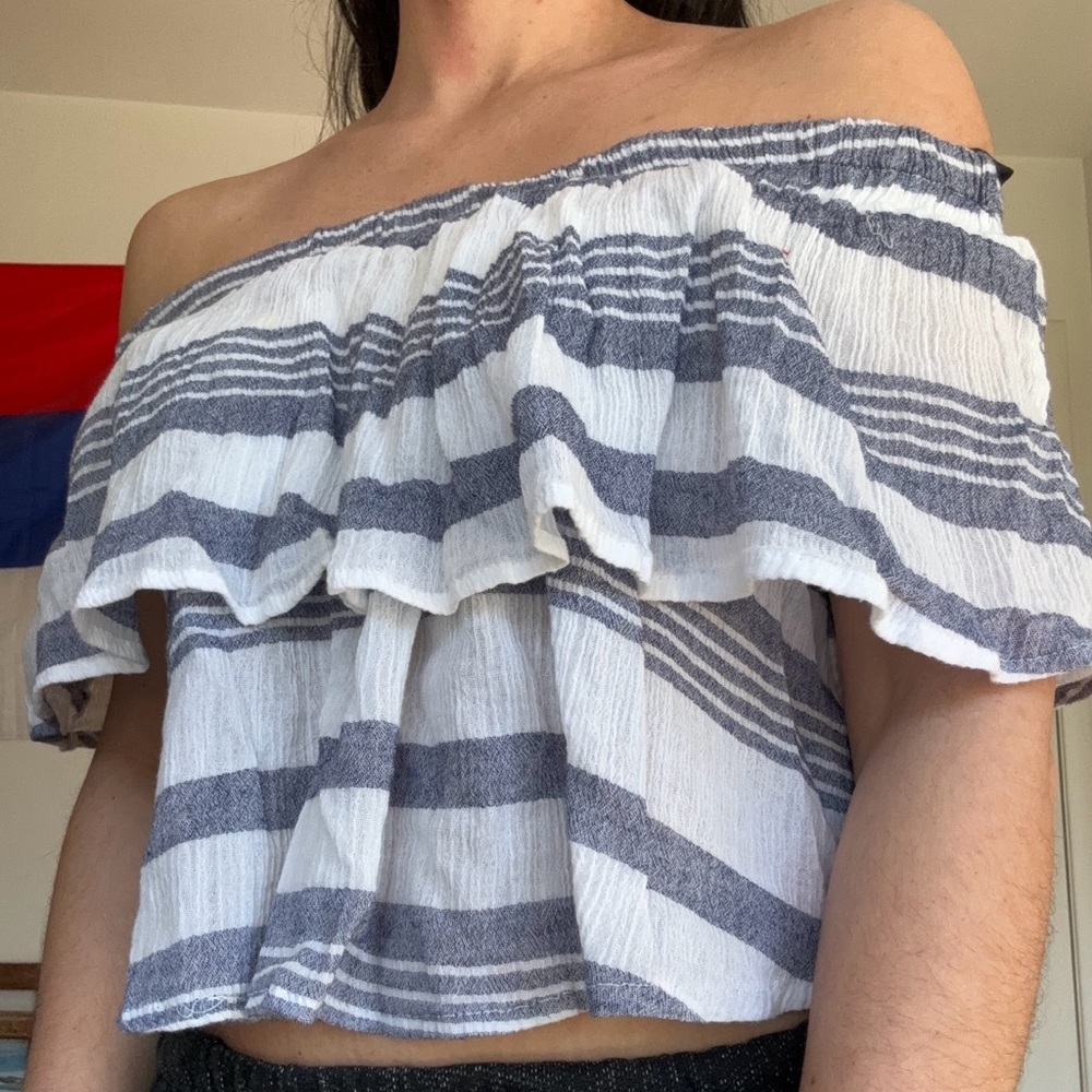 M boutique off shoulder top